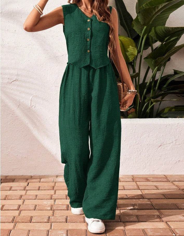 Ensemble Lin Femme 2 Pièces - Clairea Boutique