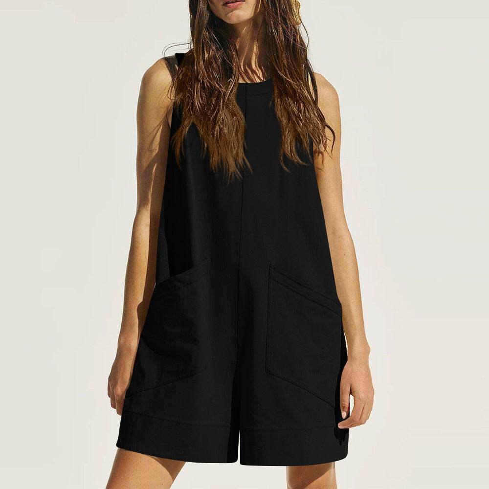 Combinaison Short Sans Manches - Clairea Boutique