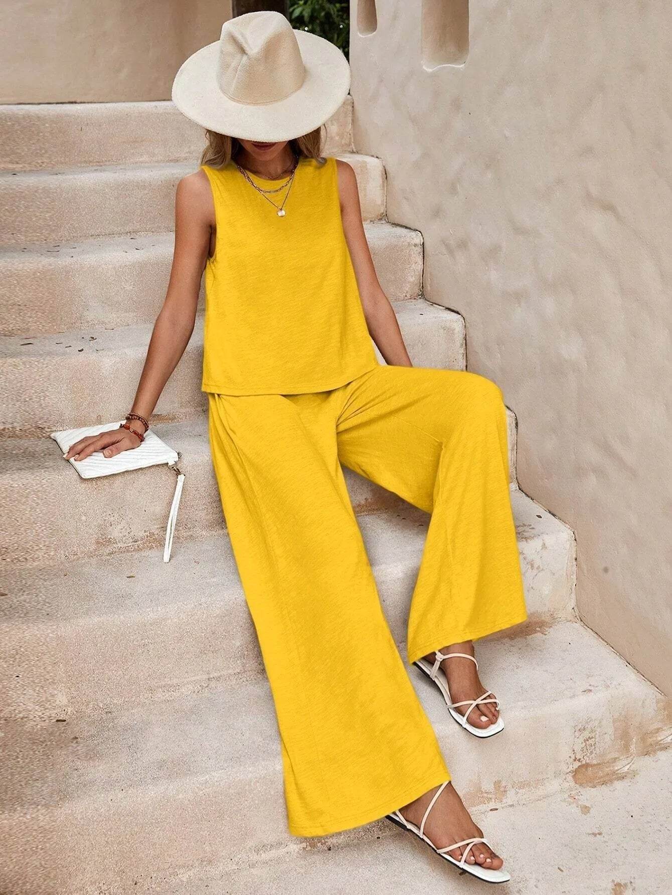 Ensemble Élégantes avec Pantalon Long - Clairea Boutique