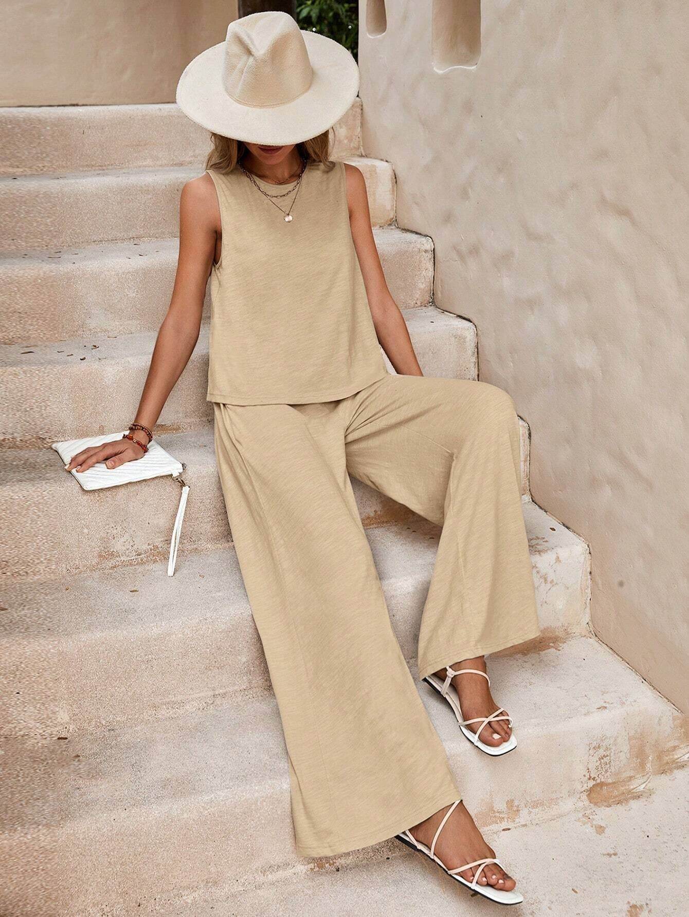 Ensemble Élégantes avec Pantalon Long - Clairea Boutique