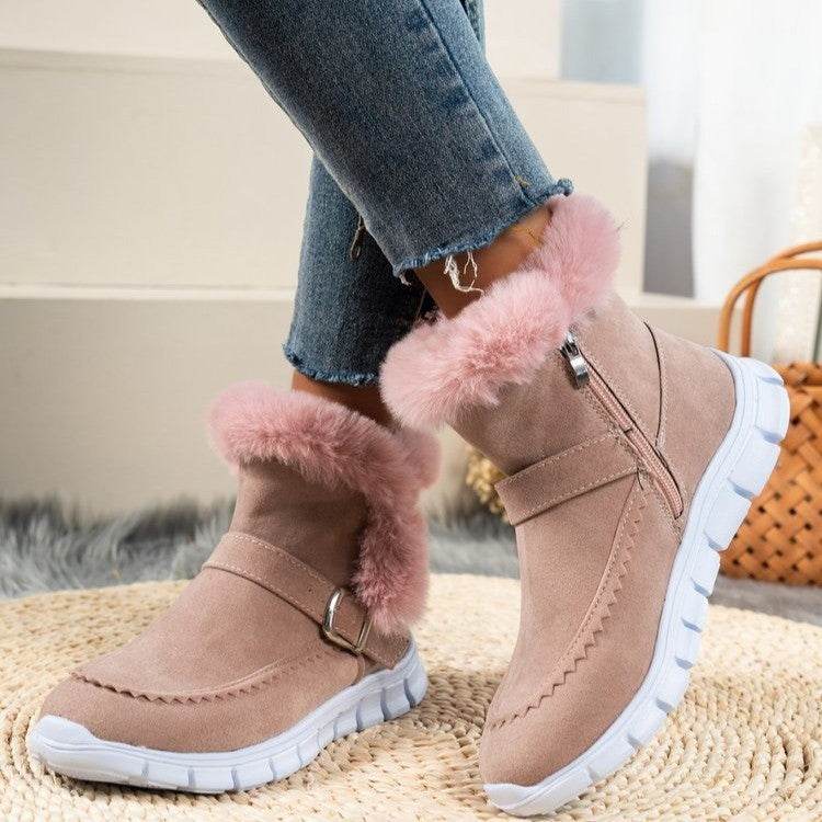 Bottes d’Hiver Fourrées - Clairea Boutique