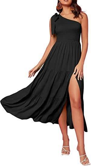 Nouvelle Robe d'Été Élégante à Épaule - Clairea Boutique