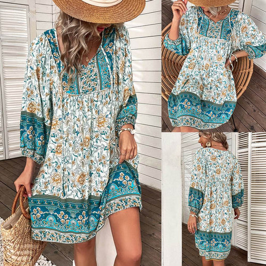 Robe Bohème Décontractée - Clairea Boutique