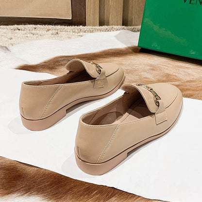 Chaussures Plates en Cuir - Clairea Boutique