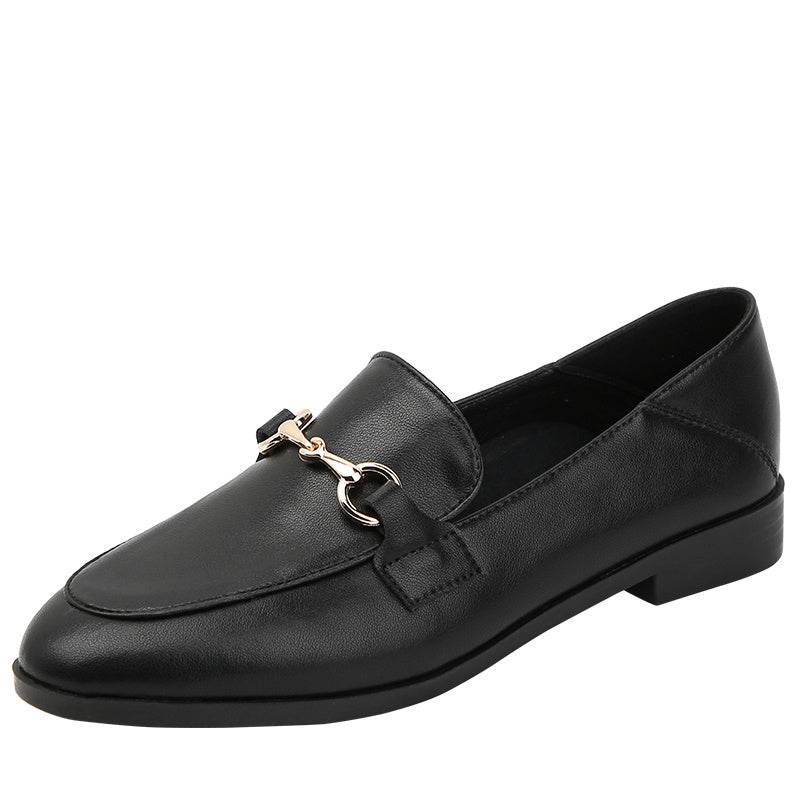 Chaussures Plates en Cuir - Clairea Boutique