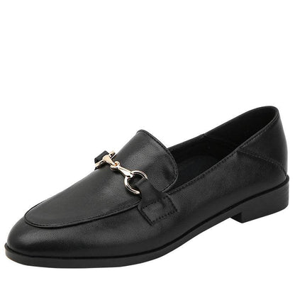 Chaussures Plates en Cuir - Clairea Boutique