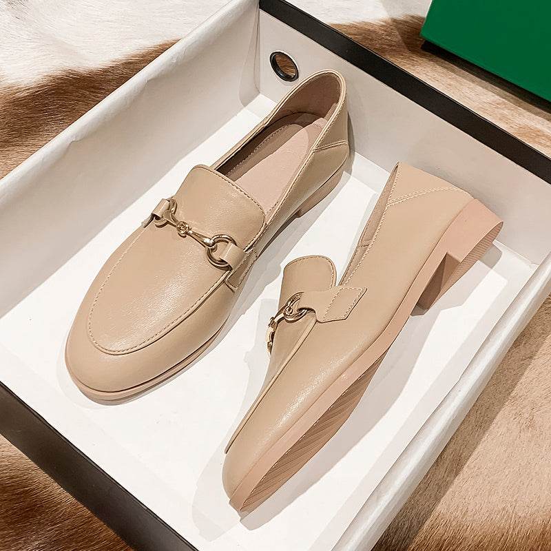 Chaussures Plates en Cuir - Clairea Boutique