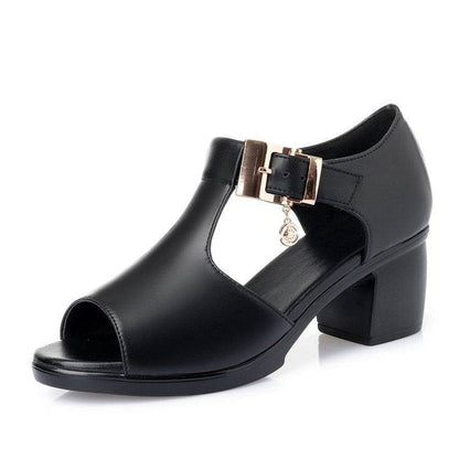 Sandales Confort à Talon - Clairea Boutique