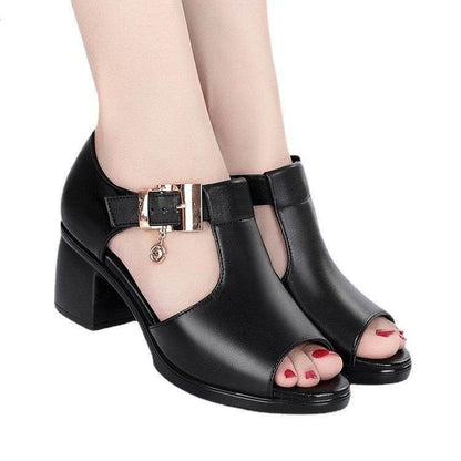 Sandales Confort à Talon - Clairea Boutique