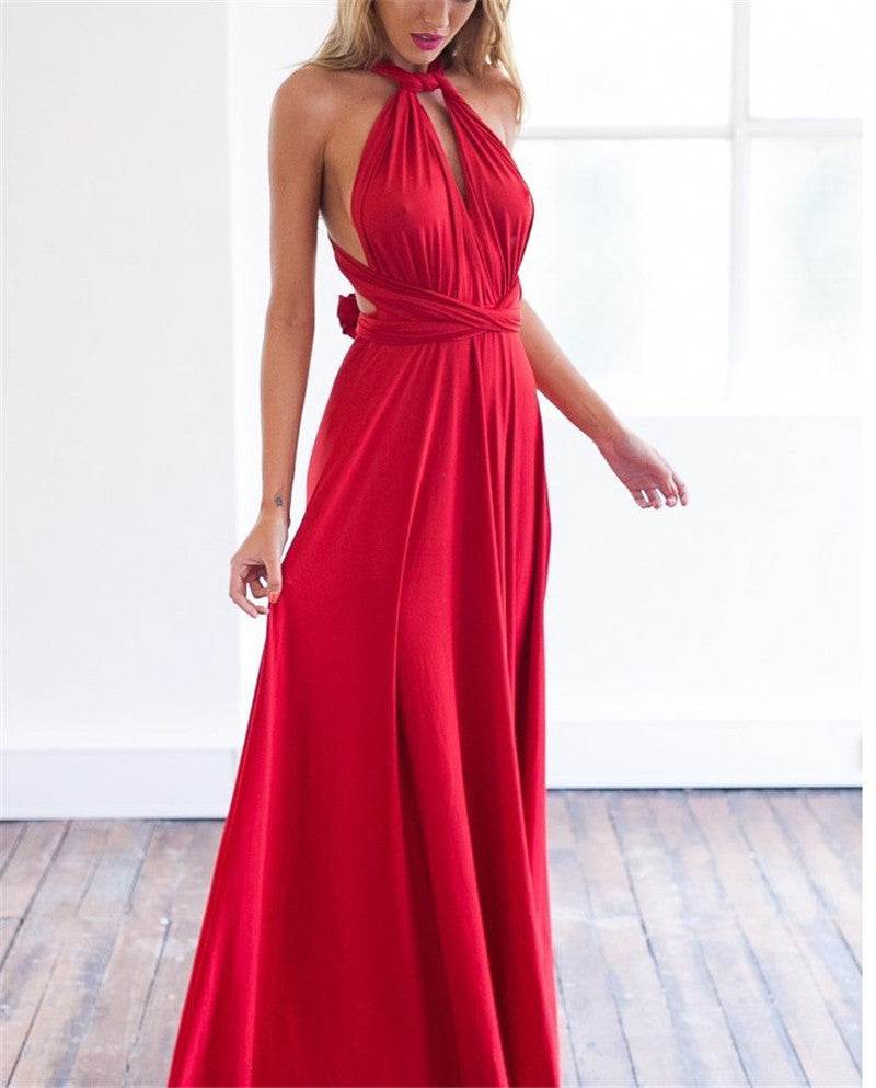Robe Longue Bandage Bohème - Clairea Boutique