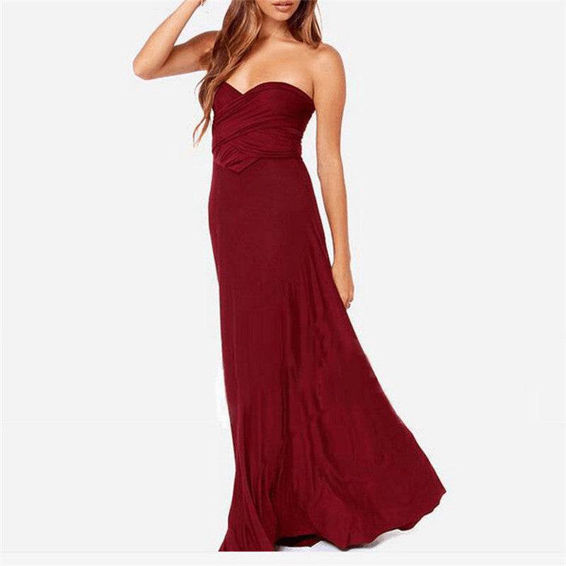 Robe Longue Bandage Bohème - Clairea Boutique