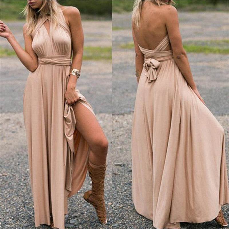 Robe Longue Bandage Bohème - Clairea Boutique