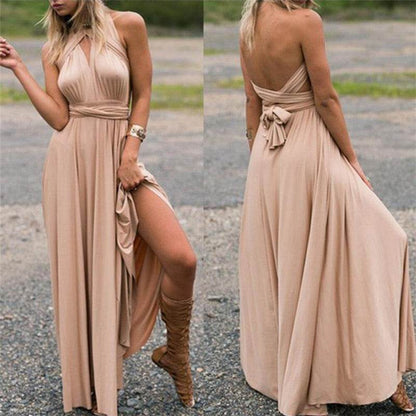 Robe Longue Bandage Bohème - Clairea Boutique