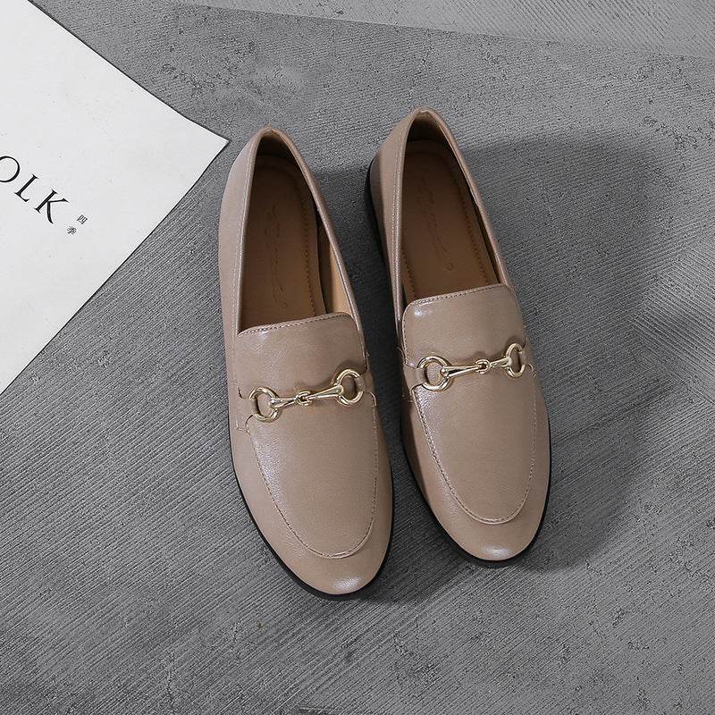 Chaussures Plates Style Collège Britannique - Clairea Boutique