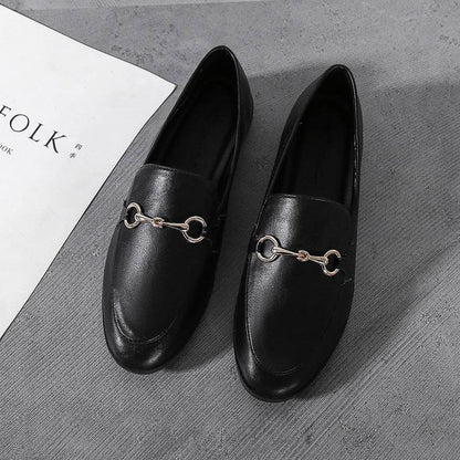 Chaussures Plates Style Collège Britannique - Clairea Boutique