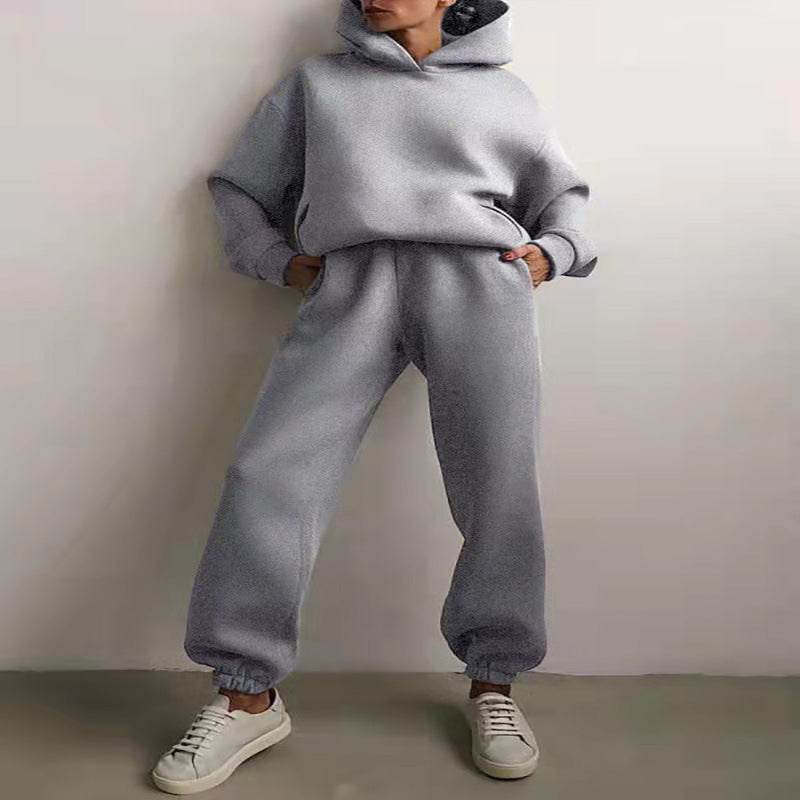 Ensemble Décontracté Femme 2 Pièces – Sweat à Capuche & Pantalon de Jogging - Clairea Boutique
