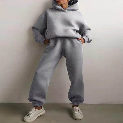 Ensemble Décontracté Femme 2 Pièces – Sweat à Capuche & Pantalon de Jogging - Clairea Boutique