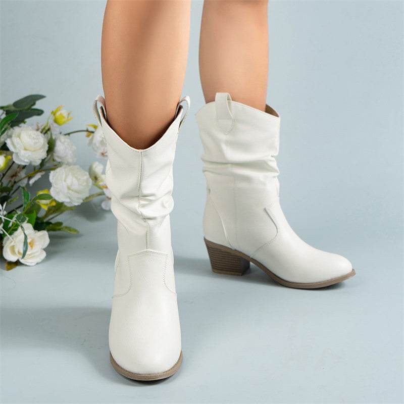 Bottes Western Vintage - Clairea Boutique