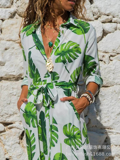 Robe Madrid Vintage en Chiffon - Clairea Boutique