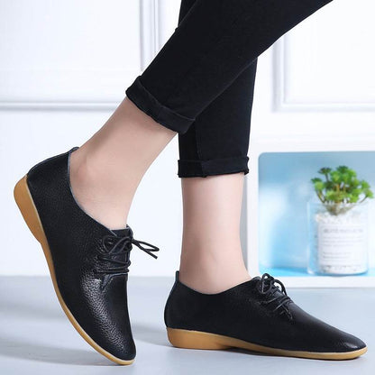 Chaussures blanches plates - Clairea Boutique
