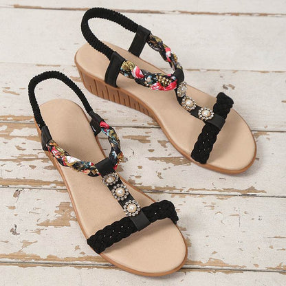 Sandales Tressées Bohèmes - Clairea Boutique
