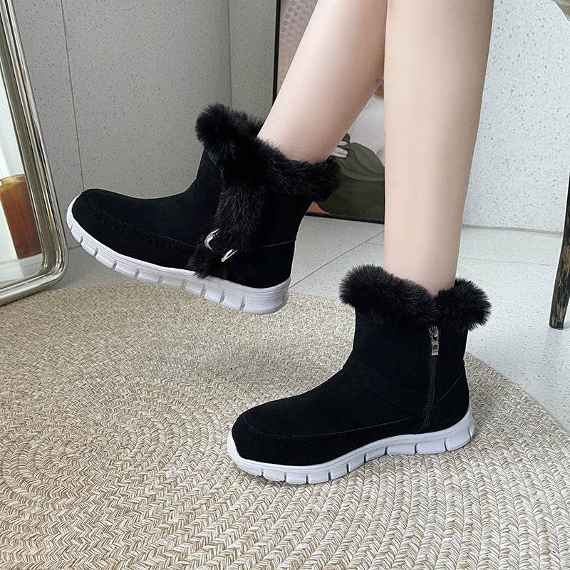 Bottes d’Hiver Fourrées - Clairea Boutique
