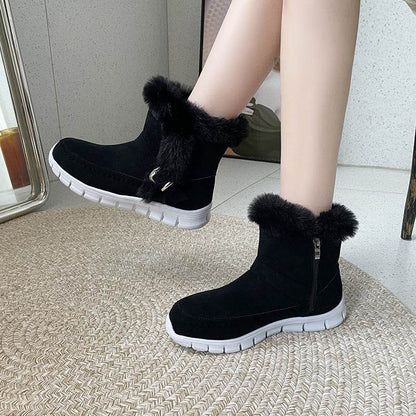 Bottes d’Hiver Fourrées - Clairea Boutique