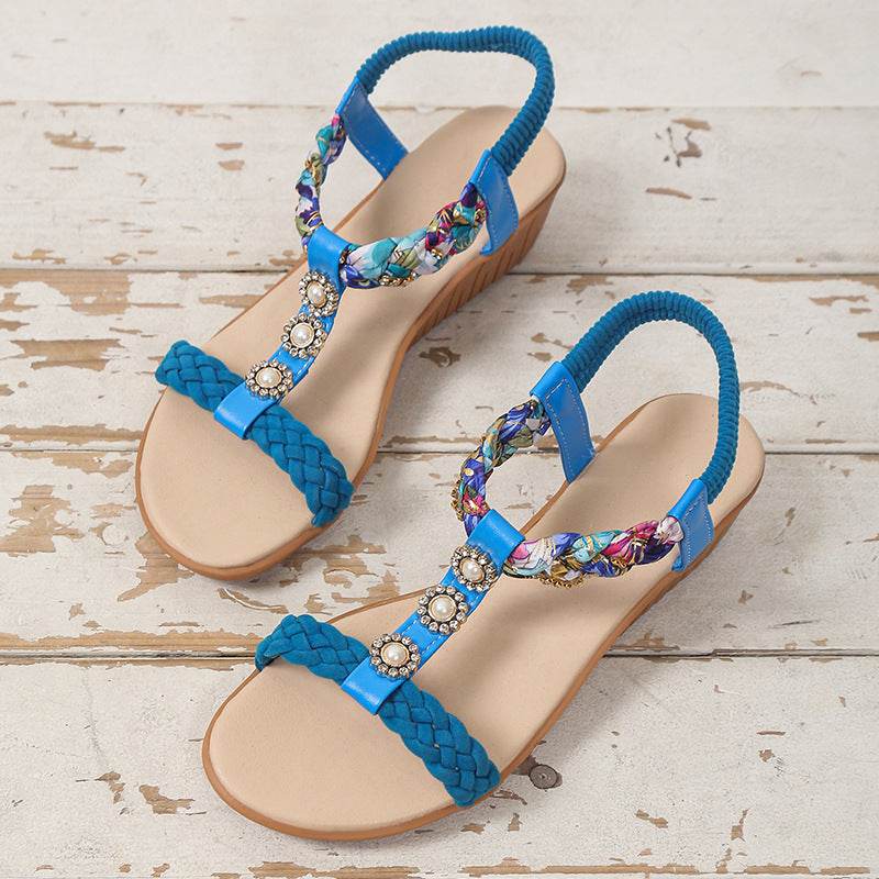 Sandales Tressées Bohèmes - Clairea Boutique