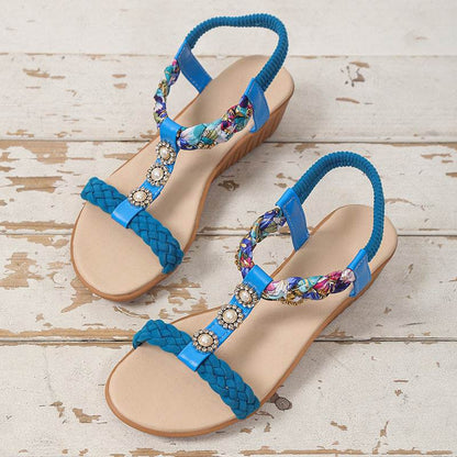 Sandales Tressées Bohèmes - Clairea Boutique