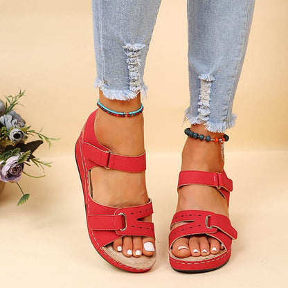 Sandales Compensées d'Été à Scratch - Clairea Boutique