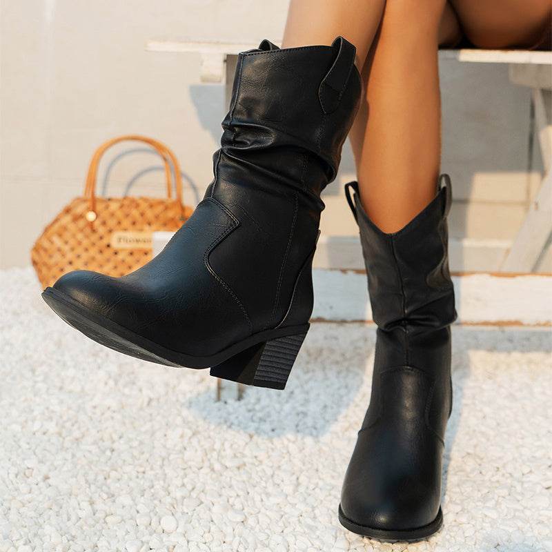Bottes Western Vintage - Clairea Boutique