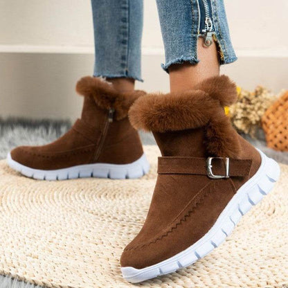 Bottes d’Hiver Fourrées - Clairea Boutique