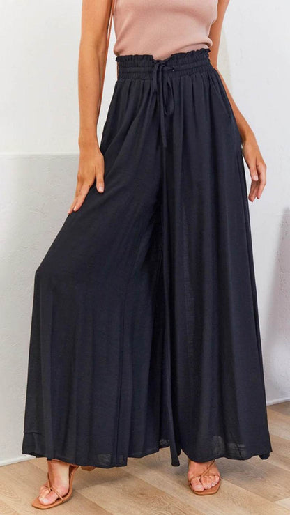 Pantalon de Détente Large et Confortable avec Poches - Clairea Boutique