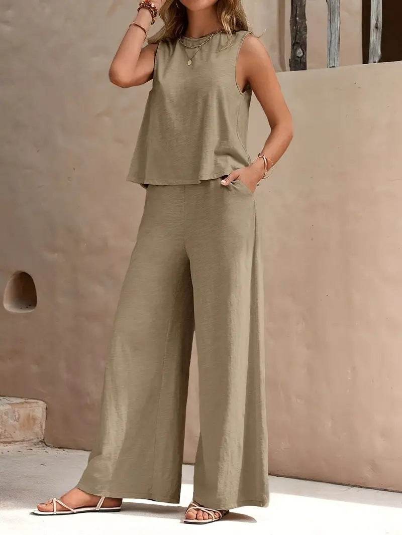 Ensemble Élégantes avec Pantalon Long - Clairea Boutique