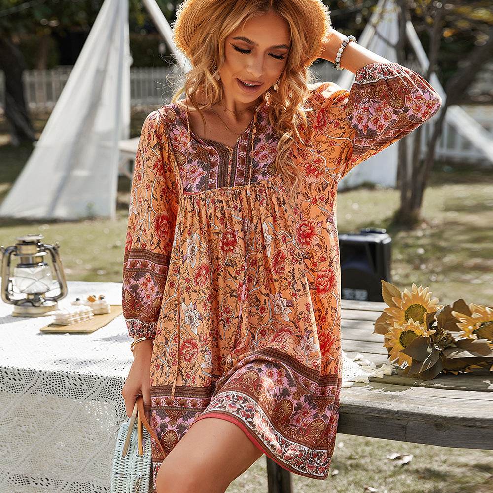Robe Bohème Décontractée - Clairea Boutique