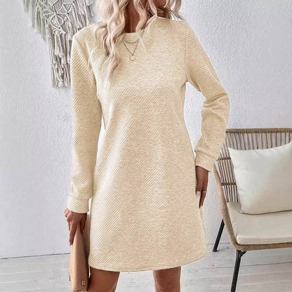 Robe Mi-longue à Motif Carreaux - Clairea Boutique