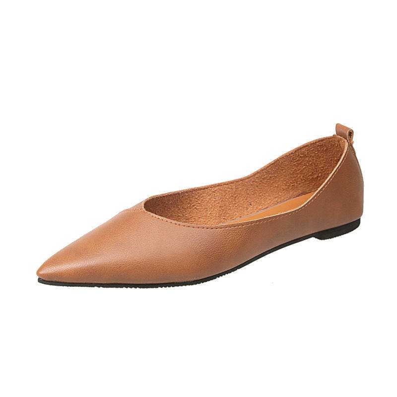 Chaussures Plates Pointues à Bout Peu Profond - Clairea Boutique