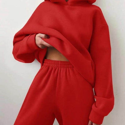 Ensemble Décontracté Femme 2 Pièces – Sweat à Capuche & Pantalon de Jogging - Clairea Boutique