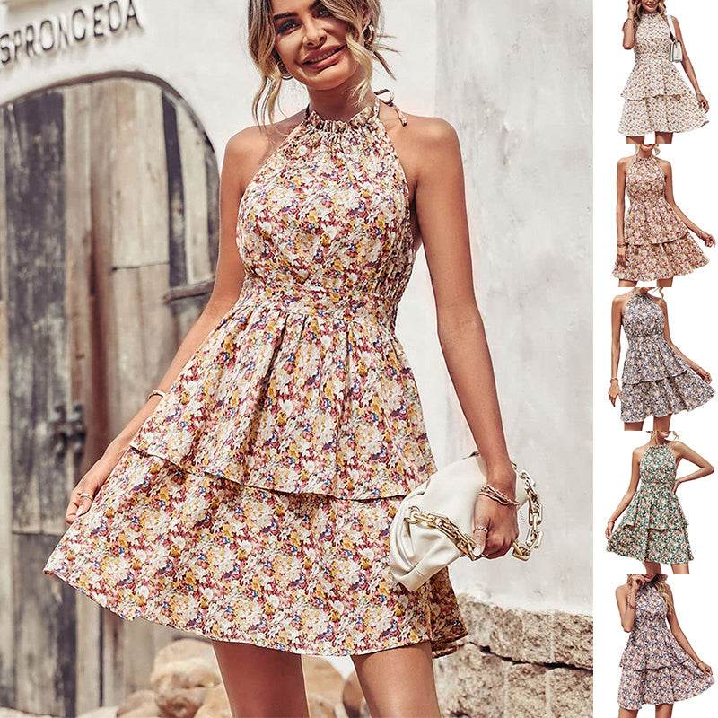 Robe Longue d’Été Bohème à Imprimés - Clairea Boutique