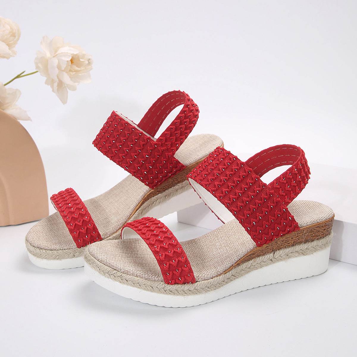 Sandales Compensées d'Été - Clairea Boutique