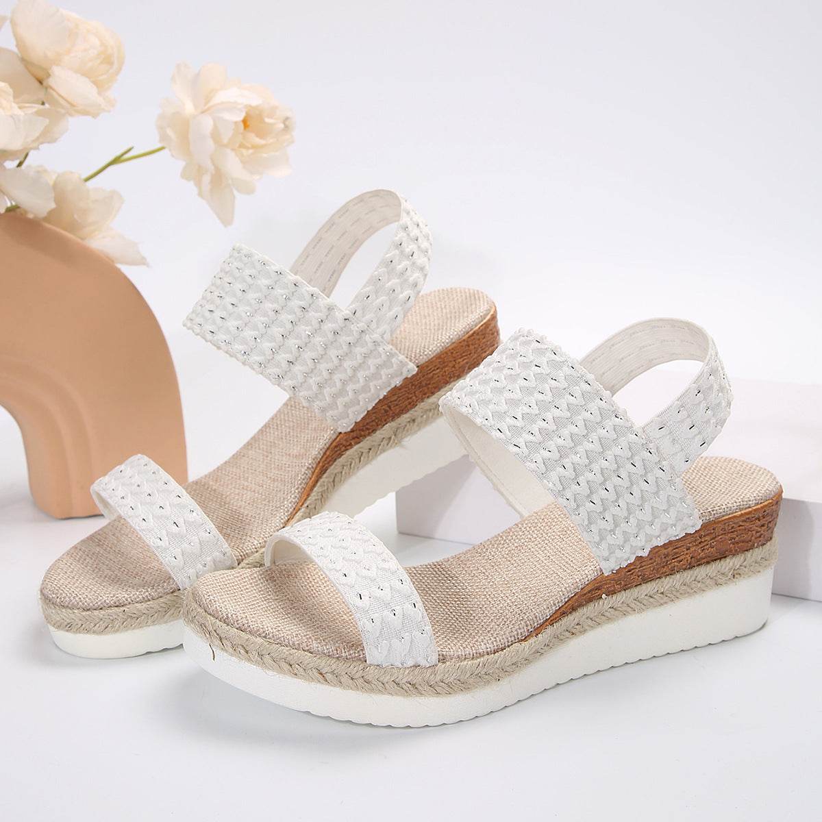 Sandales Compensées d'Été - Clairea Boutique