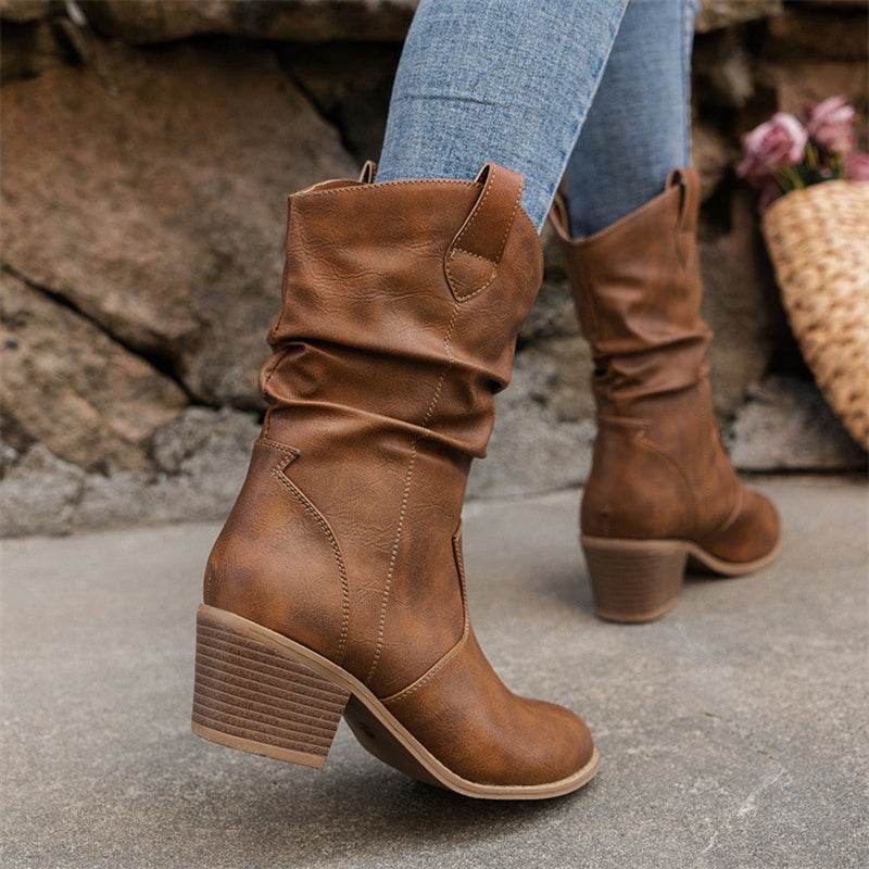 Bottes Western Vintage - Clairea Boutique