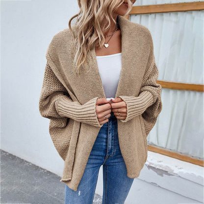 Cardigan Maille Oversize à Manches Chauve-Souris - Clairea Boutique