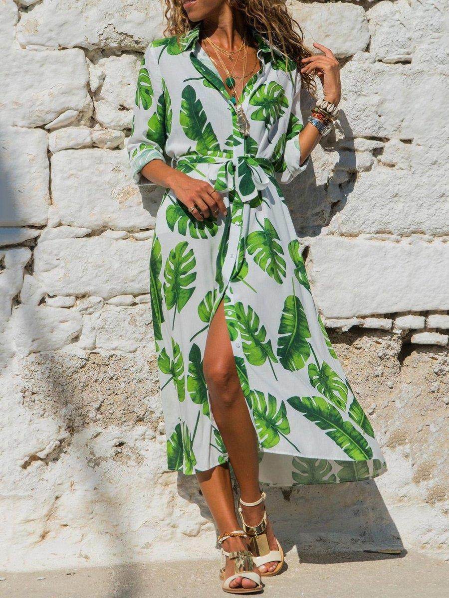 Robe Madrid Vintage en Chiffon - Clairea Boutique