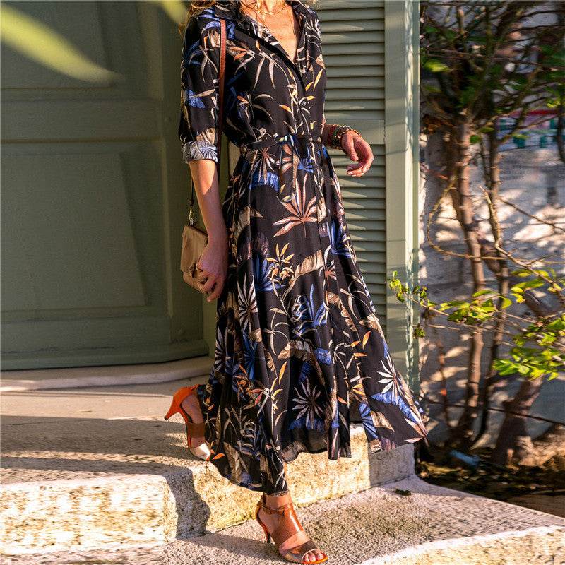 Robe Madrid Vintage en Chiffon - Clairea Boutique