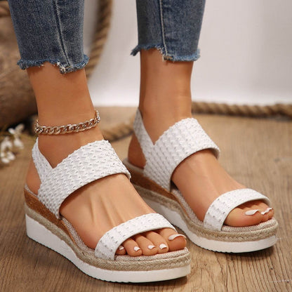 Sandales Compensées d'Été - Clairea Boutique