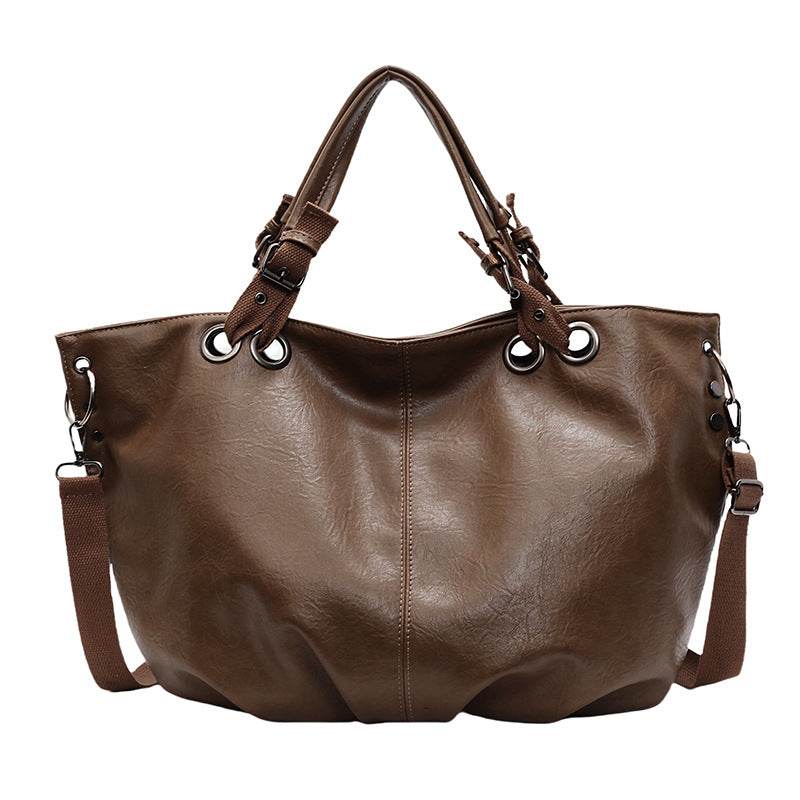 Sac Cabas Femme Uni à Bandoulière – Élégance Minimaliste et Praticité - Clairea Boutique