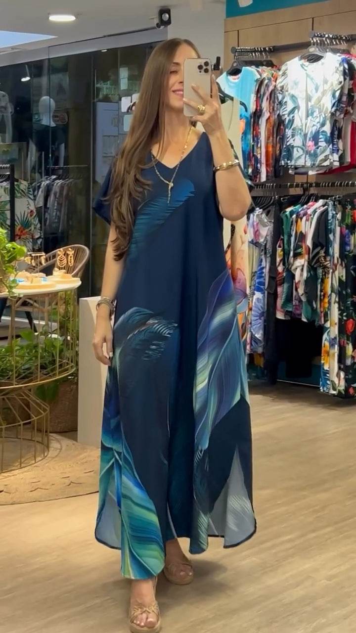 Robe Imprimée Loose Mode Européenne - Clairea Boutique