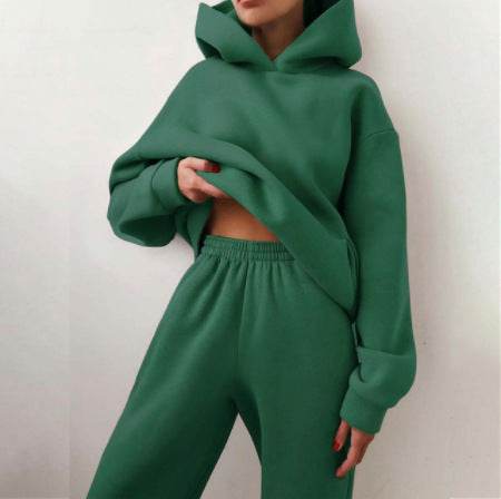 Ensemble Décontracté Femme 2 Pièces – Sweat à Capuche & Pantalon de Jogging - Clairea Boutique