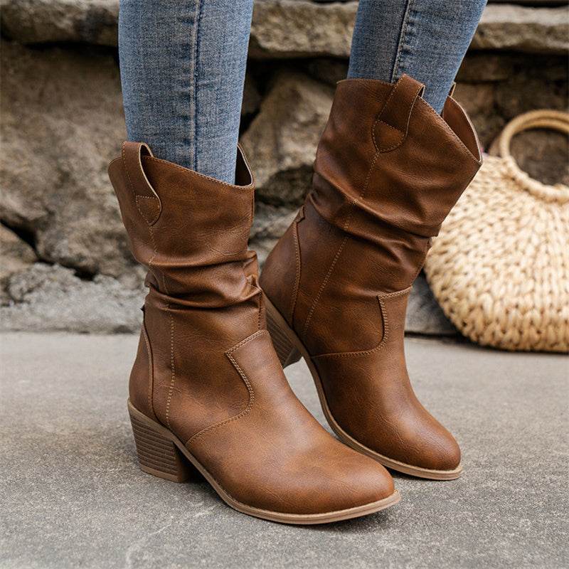 Bottes Western Vintage - Clairea Boutique